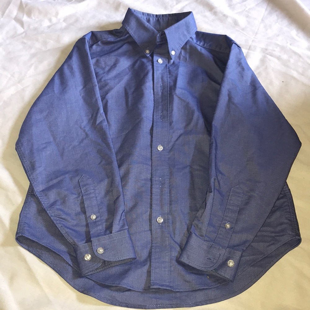 Lands end button down dress shirt